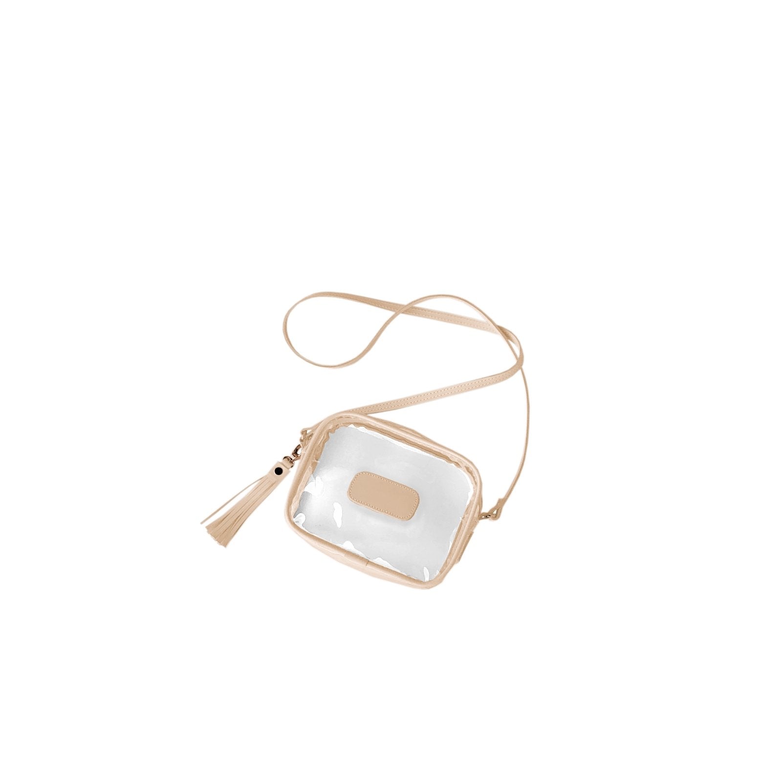 Clear Lola (Order in any color!) Crossbodies Jon Hart Natural Leather  