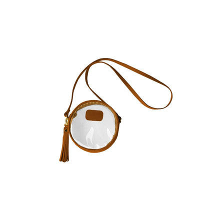 Clear Luna (Order in any color!) Crossbodies Jon Hart Bridle Leather  