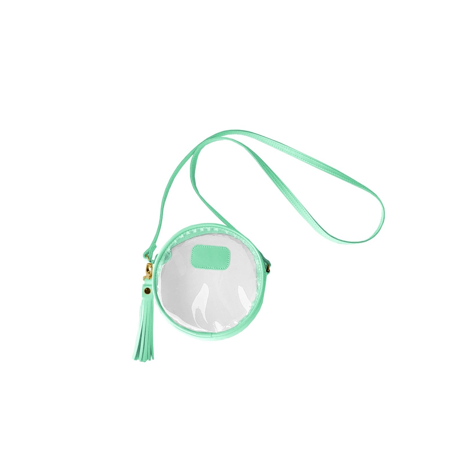 Clear Luna (Order in any color!) Crossbodies Jon Hart Pistachio Leather  