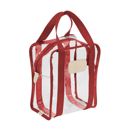 Clear Shag Bag (Order in any color!) Shag Bags Jon Hart Red Webbing  