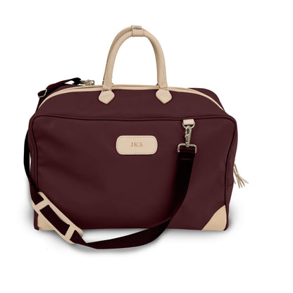 Coachman (Order in any color!) Travel Bags Jon Hart Burgundy Coated Canvas  