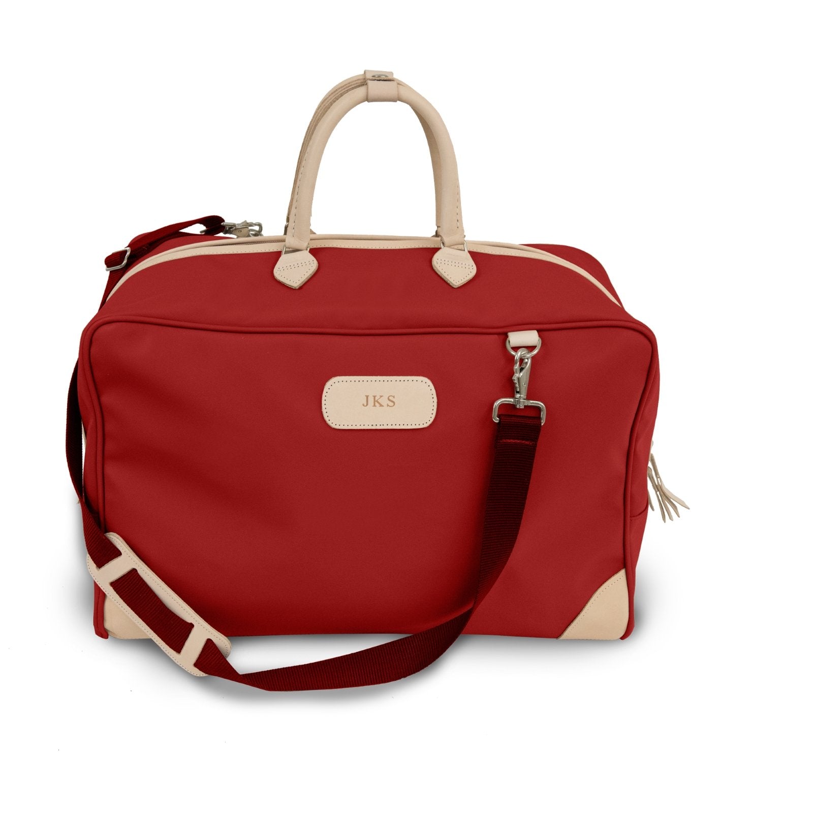 Coachman (Order in any color!) Travel Bags Jon Hart Red Coated Canvas  