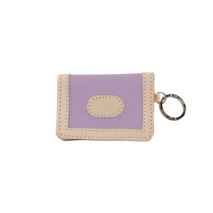 ID Wallet (Order in any color!) Wallets Jon Hart Lilac Coated Canvas  