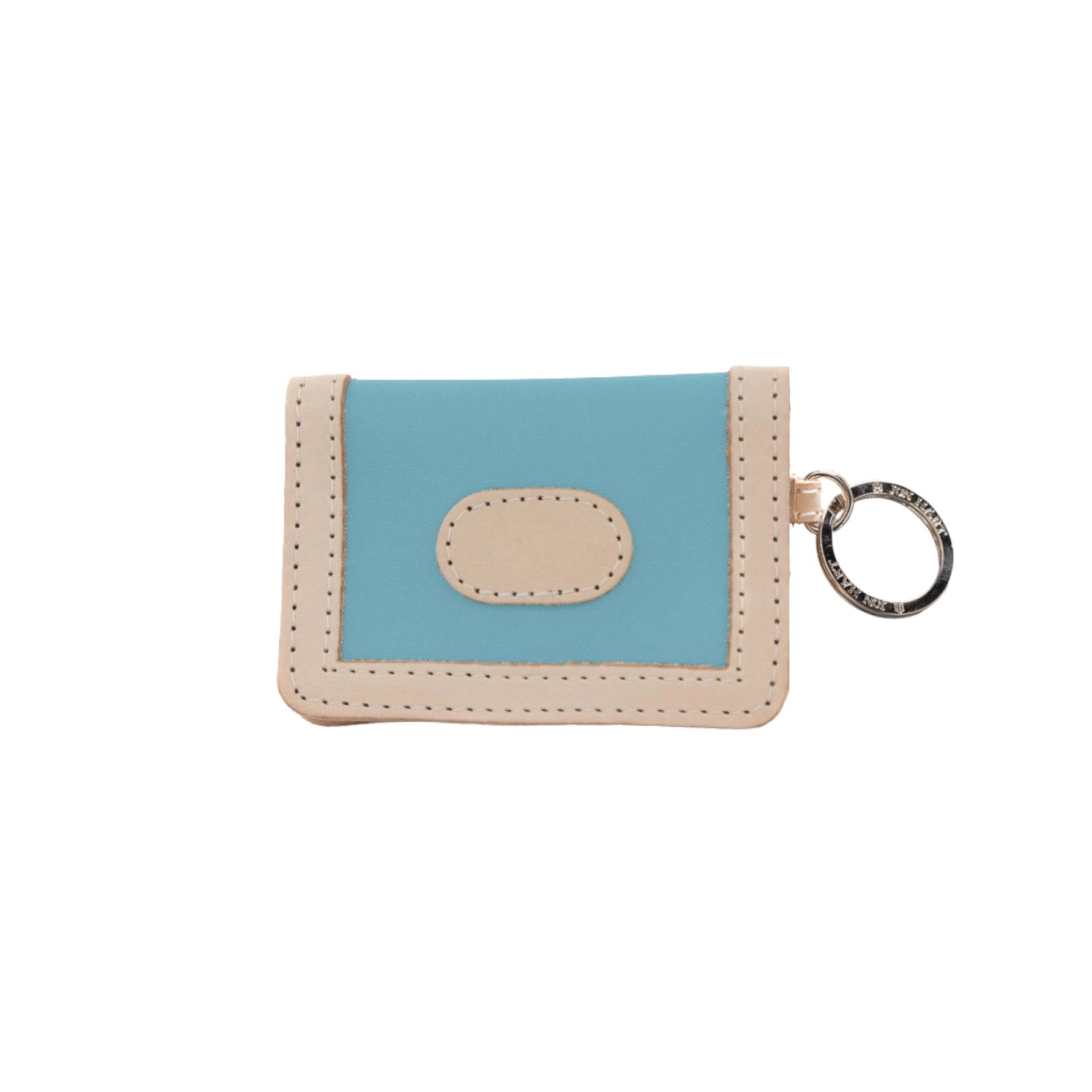 ID Wallet (Order in any color!) Wallets Jon Hart Ocean Blue Coated Canvas  