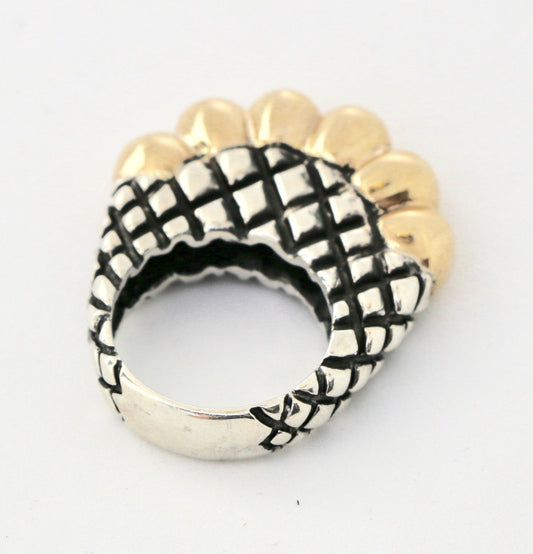 Scallop Stacker Ring Rings Dian Malouf   