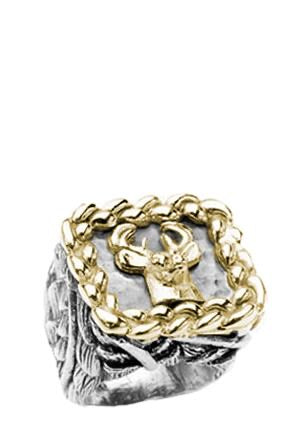 Lil Deer Ring Rings Dian Malouf Max Gold 5 (Allow 6-8 weeks) 