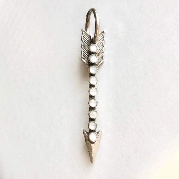 Mother of Pearl Arrow Pendant