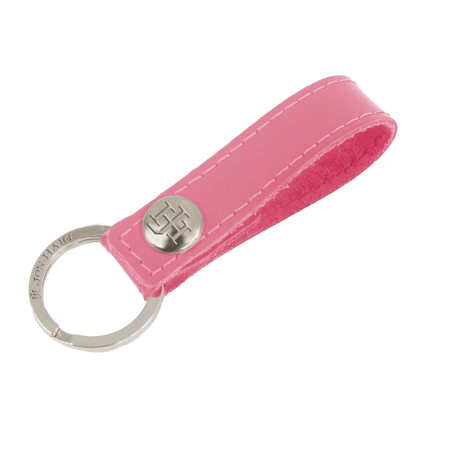 Key Ring (Order in any color!) Key Rings Jon Hart Hot Pink Leather  