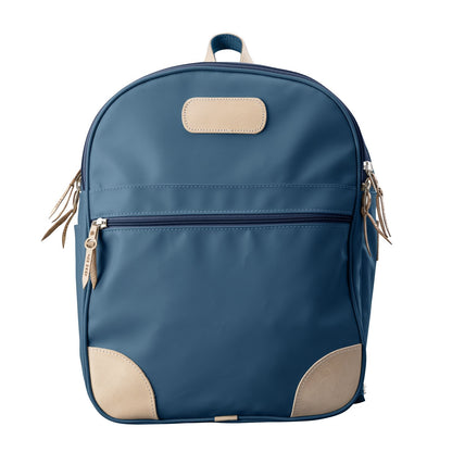 Large Backpack (Order in any color!) Backpacks Jon Hart French Blue Coated Canvas  