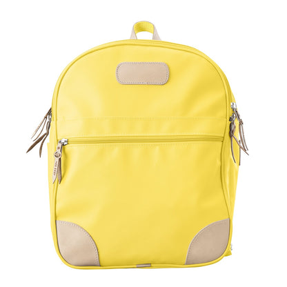Large Backpack (Order in any color!) Backpacks Jon Hart Lemon Coated Canvas  
