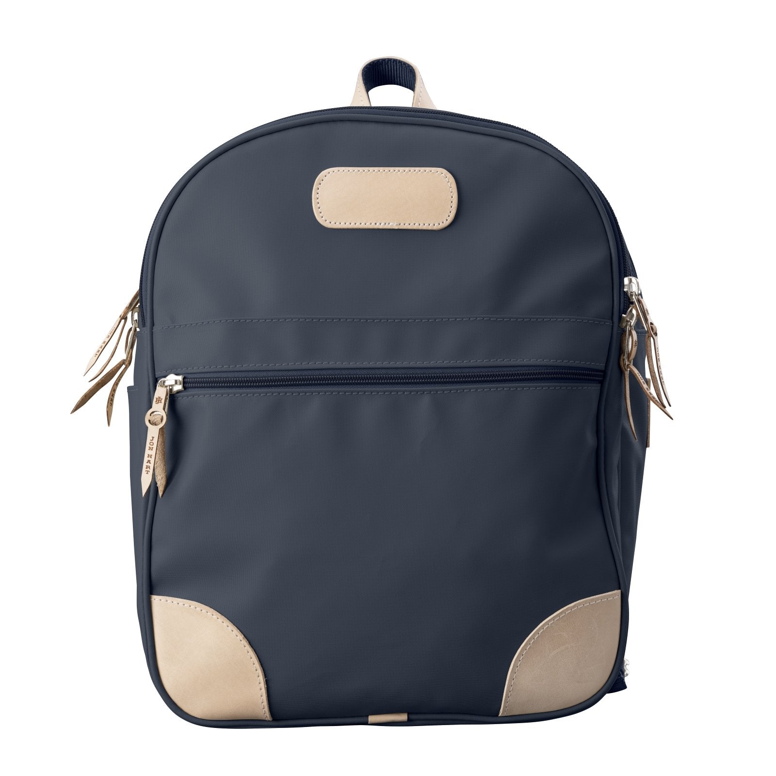 Large Backpack (Order in any color!) Backpacks Jon Hart Navy Coated Canvas  