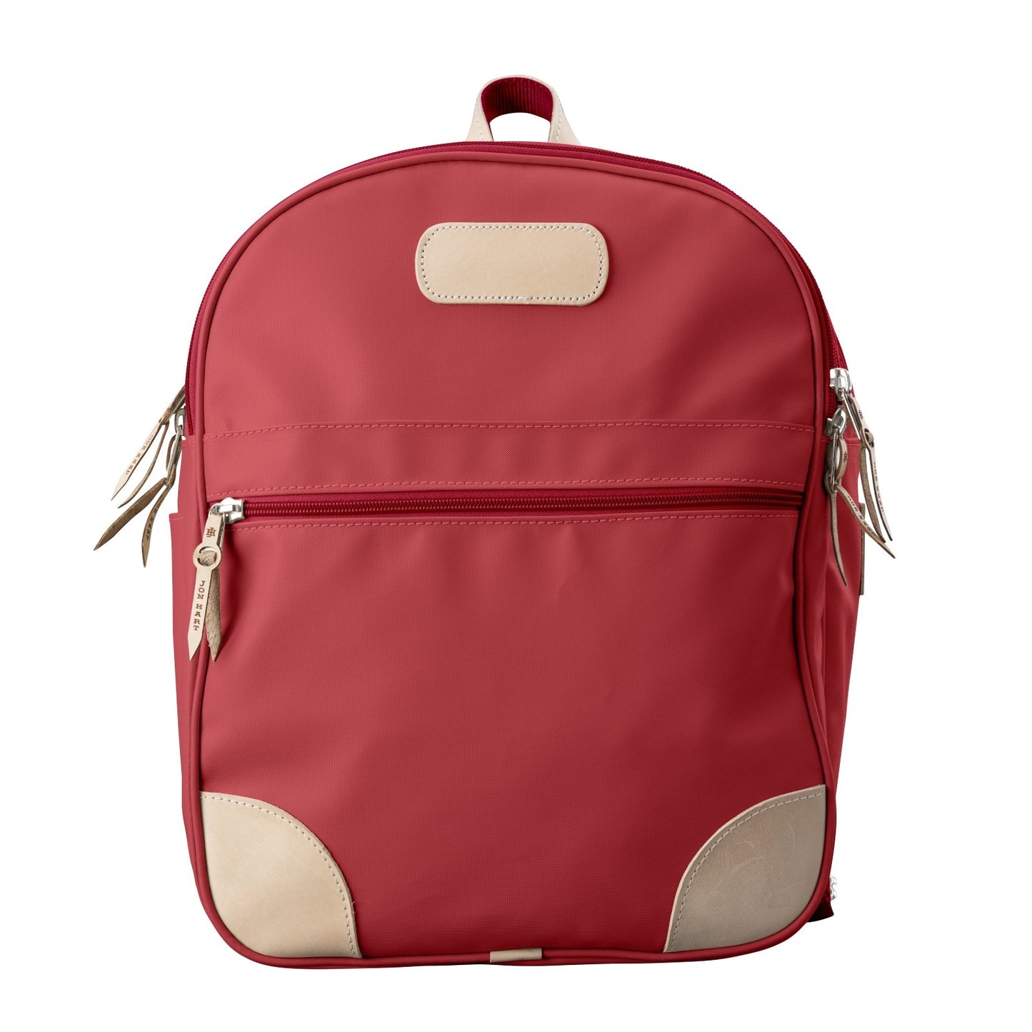 Large Backpack (Order in any color!) Backpacks Jon Hart Red Coated Canvas  