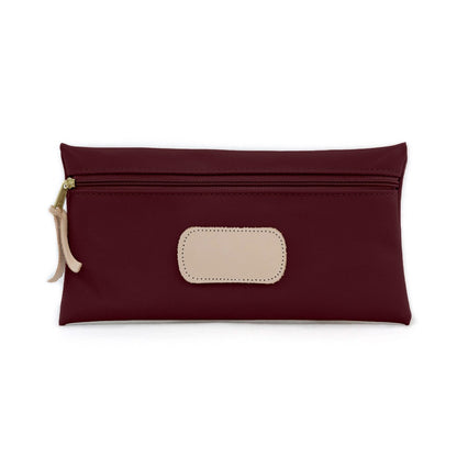 Large Pouch (Order in any color!) Pouches/Small Bags Jon Hart Burgundy Coated Canvas  