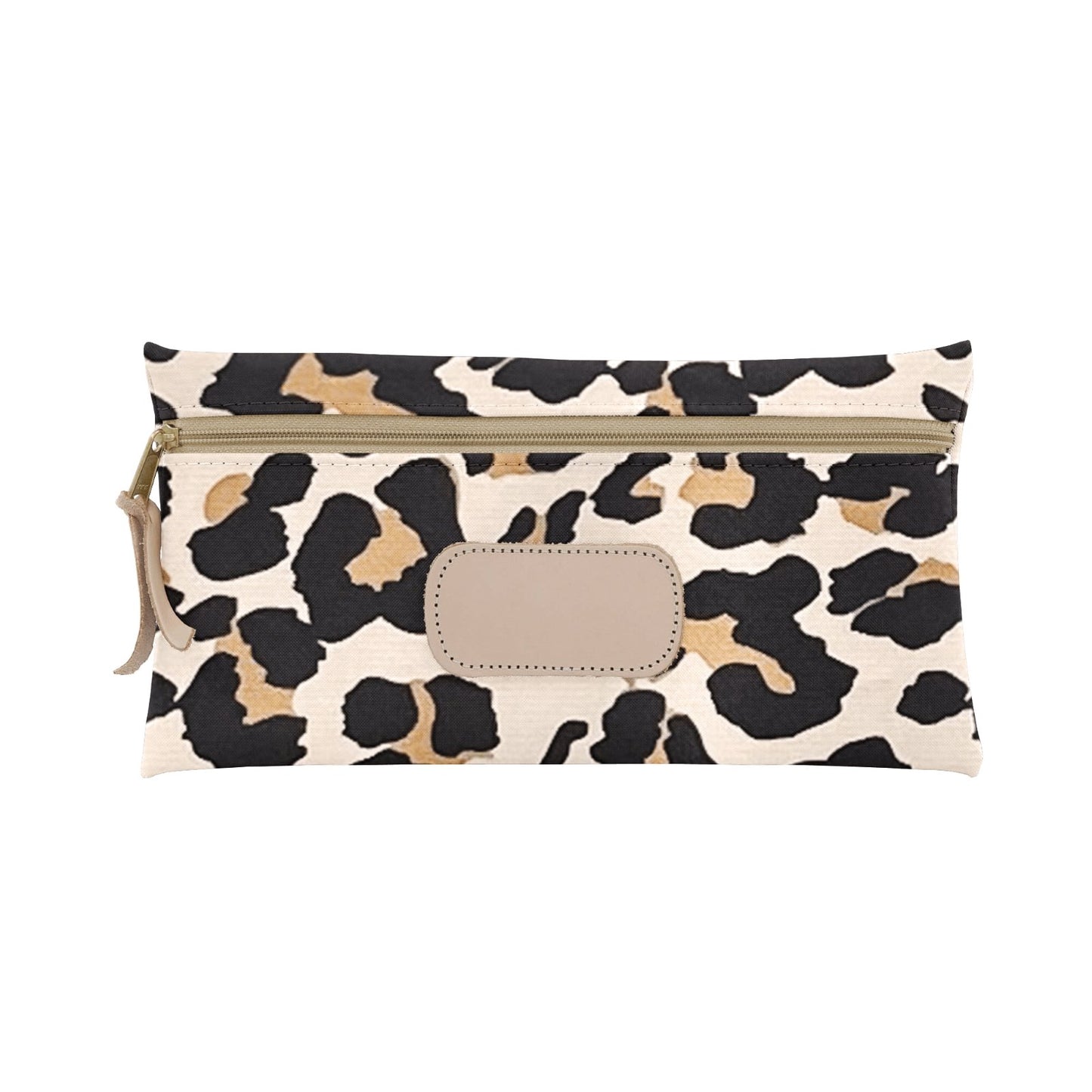Large Pouch (Order in any color!) Pouches/Small Bags Jon Hart Leopard Coated Canvas  
