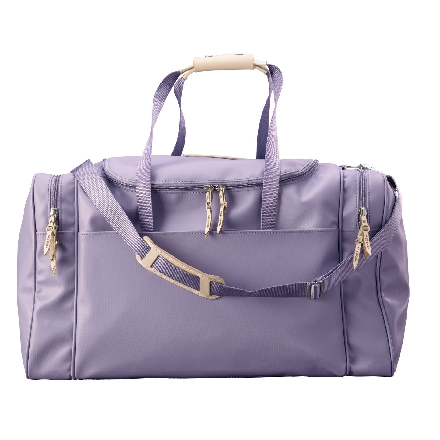 Large Square Duffel (Order in any color!) Duffel Bags Jon Hart Lilac Coated Canvas  