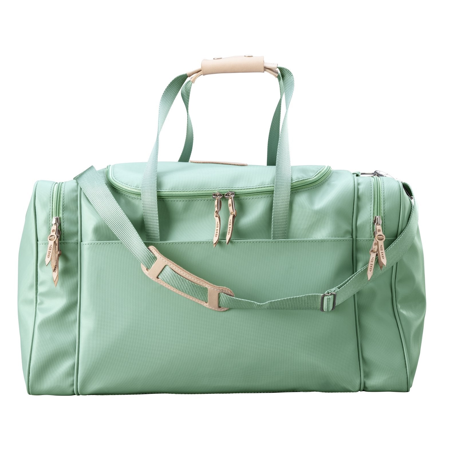 Large Square Duffel (Order in any color!) Duffel Bags Jon Hart Mint Coated Canvas  