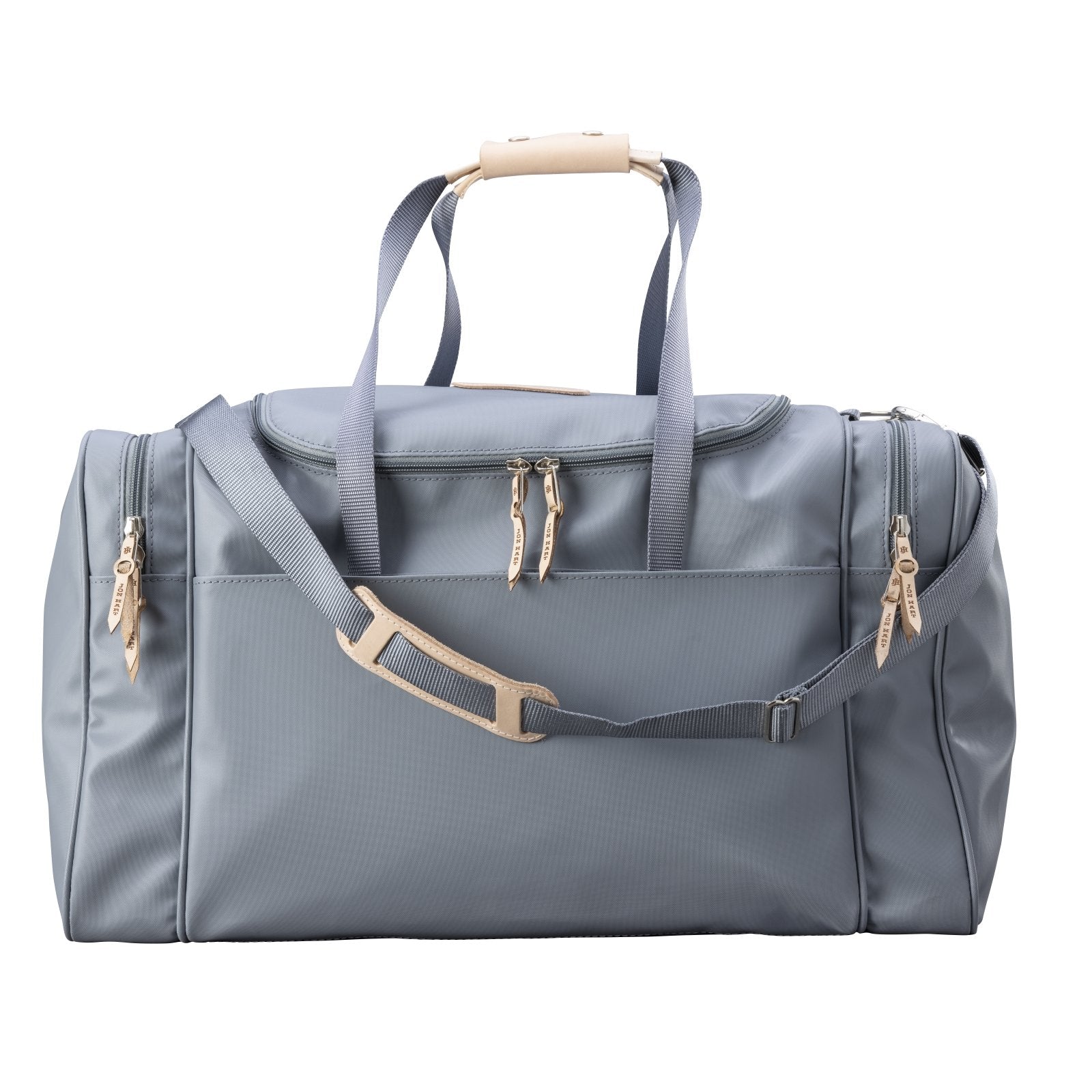 Large Square Duffel (Order in any color!) Duffel Bags Jon Hart Slate Coated Canvas  