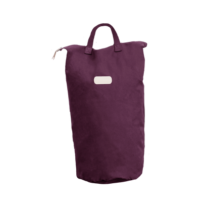 Large Laundry Bag (Order in any color!) Laundry Bag Jon Hart Burgundy Brick Cotton Canvas  