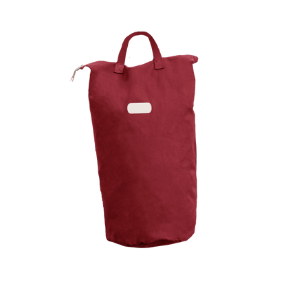 Large Laundry Bag (Order in any color!) Laundry Bag Jon Hart Red Cotton Canvas  