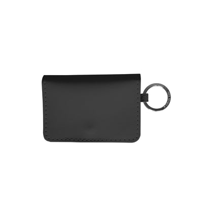Leather ID Wallet (Order in any color!) Wallets Jon Hart Black Leather  