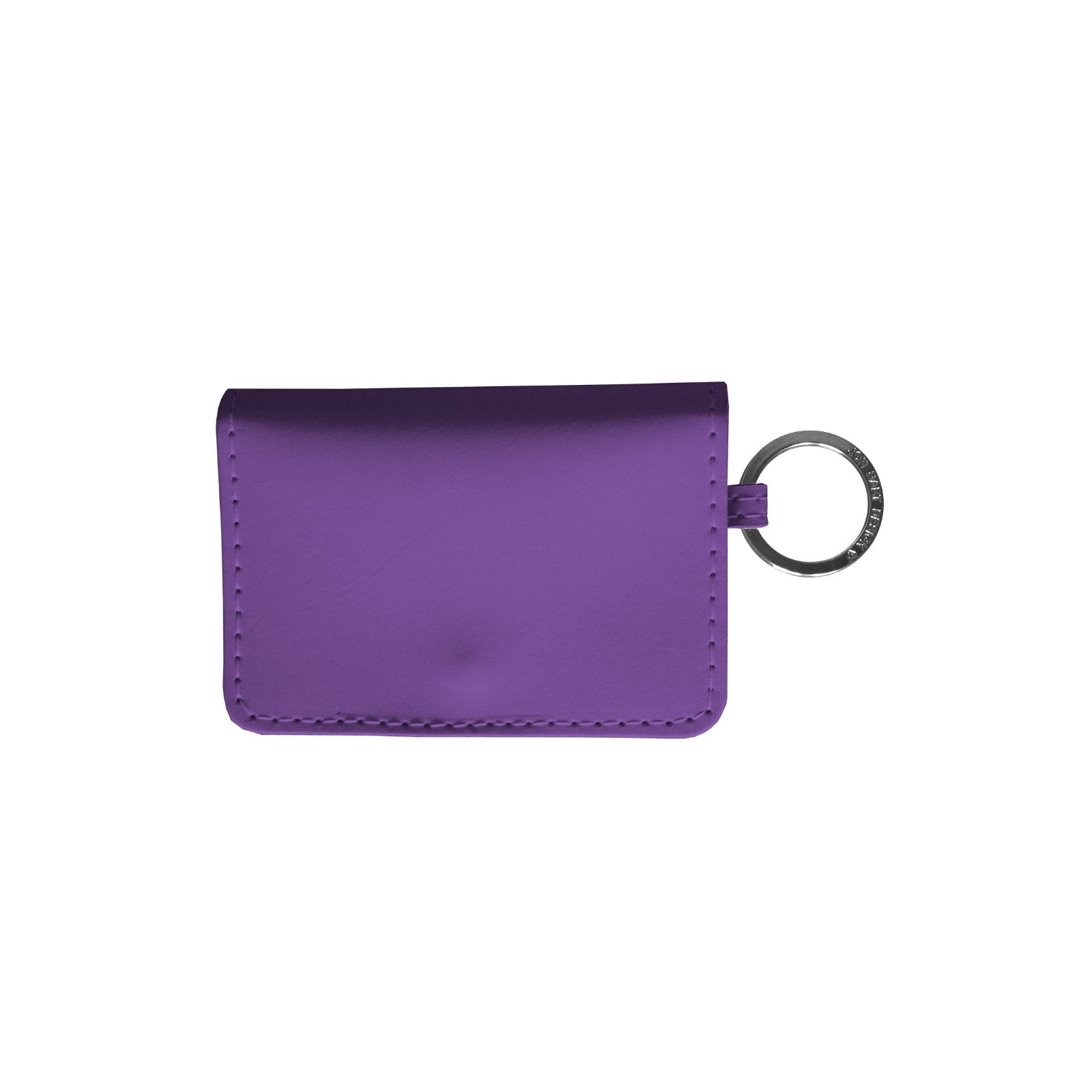 Leather ID Wallet (Order in any color!) Wallets Jon Hart Plum Leather  