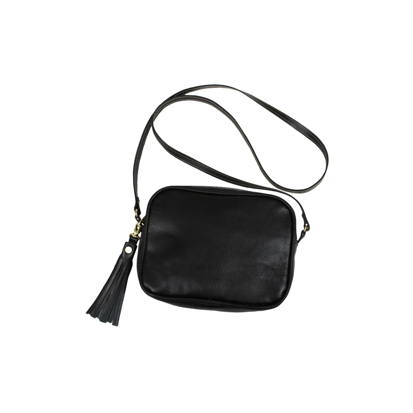 Leather Lola (Order in any color!) Crossbodies Jon Hart Stout Natural Leather  