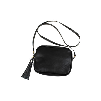 Leather Lola (Order in any color!) Crossbodies Jon Hart Stout Natural Leather  