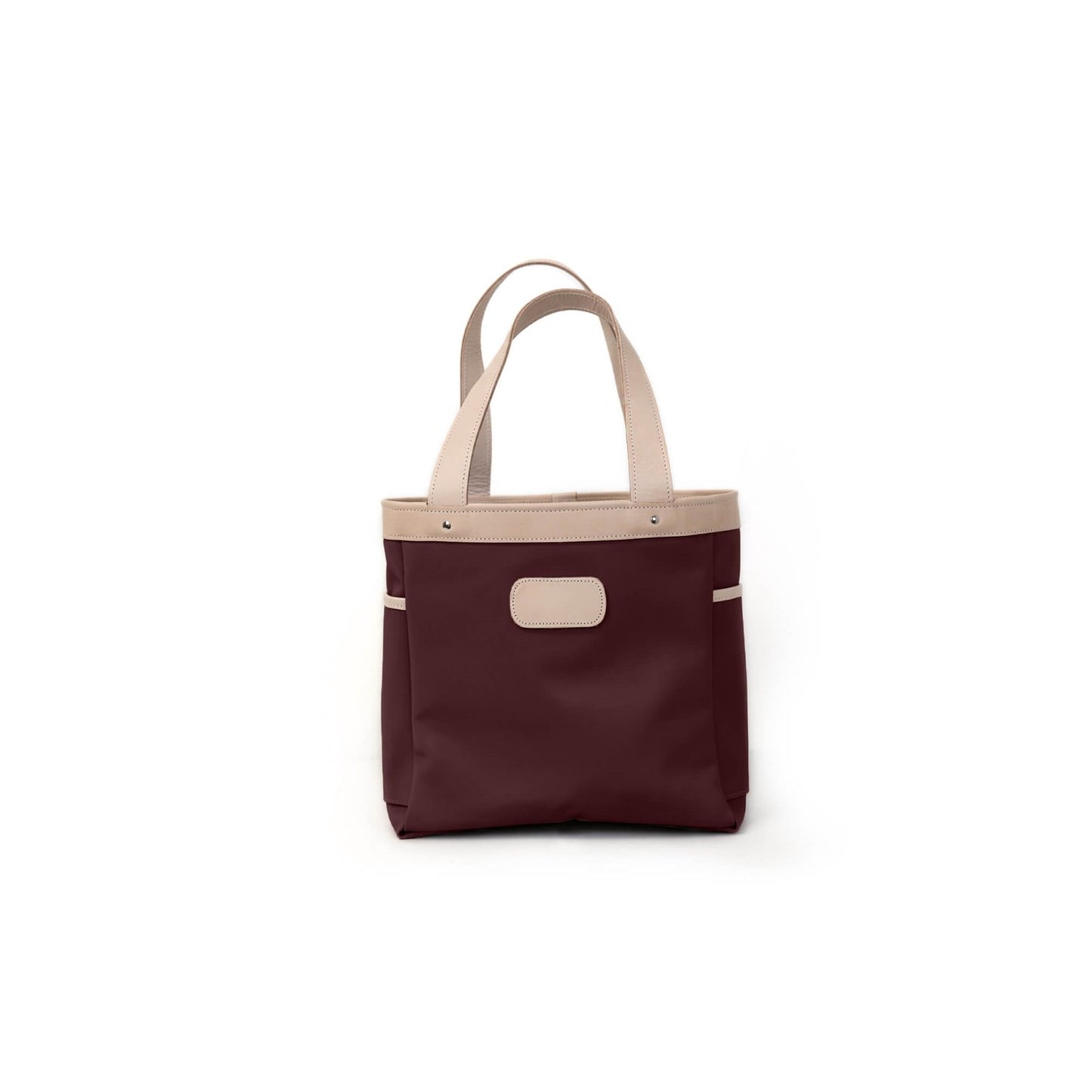 Left Bank (Order in any color!) Totes Jon Hart Burgundy Coated Canvas  