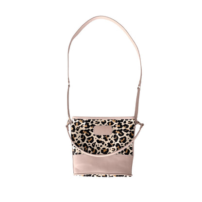 Letita (Order in any color!) Crossbodies Jon Hart Leopard Coated Canvas  