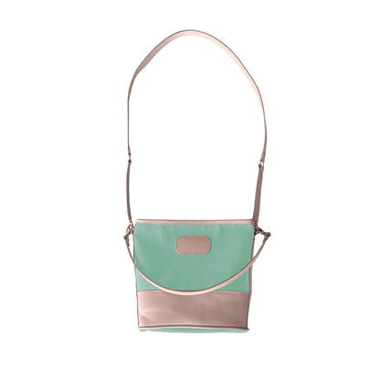 Letita (Order in any color!) Crossbodies Jon Hart Mint Coated Canvas  