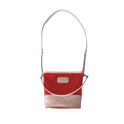 Letita (Order in any color!) Crossbodies Jon Hart Red Coated Canvas  