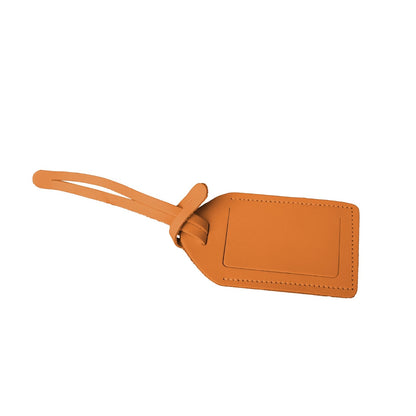 Luggage Tag (Order in any color!) Suitcases Jon Hart Orange Leather  