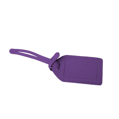 Luggage Tag (Order in any color!) Suitcases Jon Hart Plum Leather  