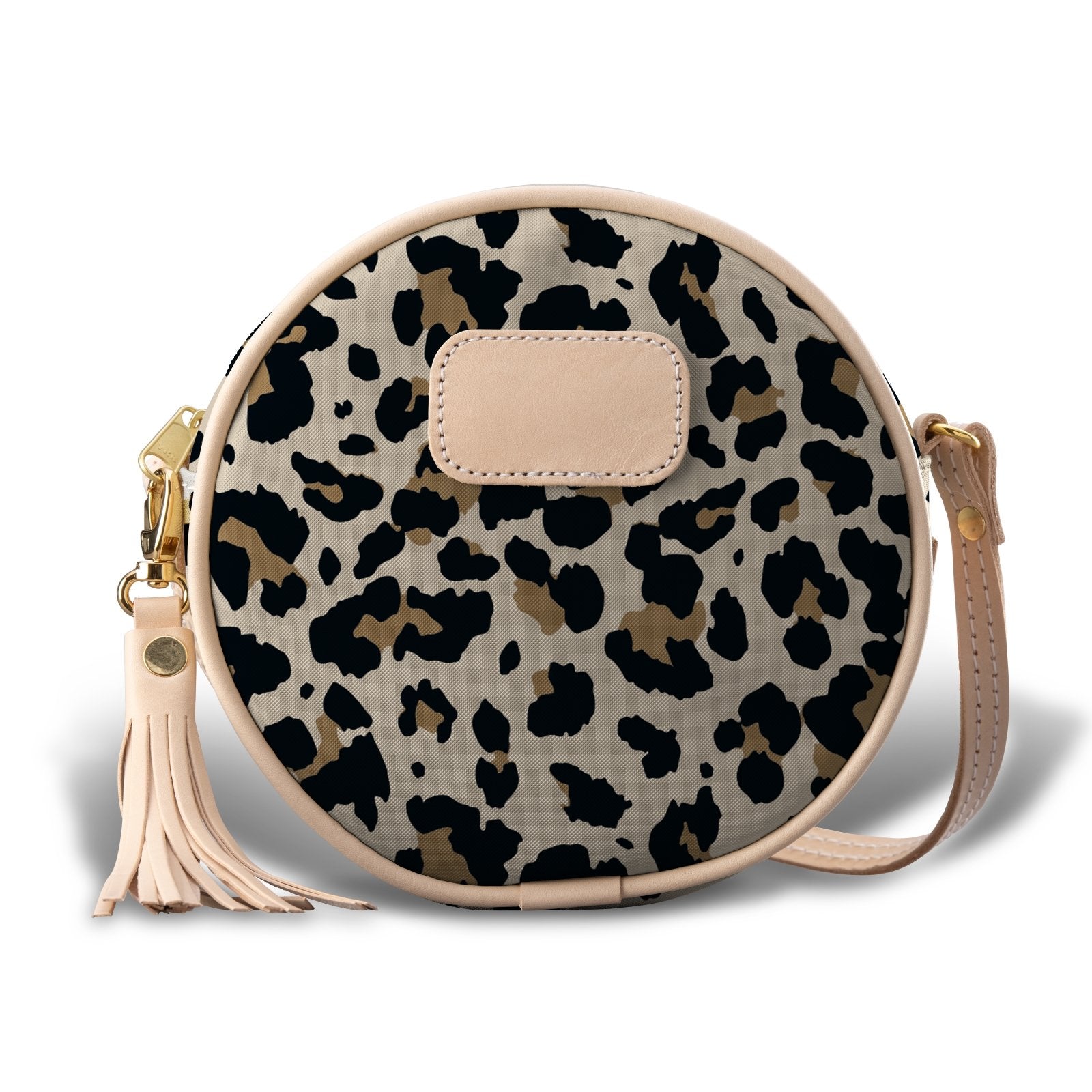 Luna (Order in any color!) Crossbodies Jon Hart Leopard Coated Canvas  