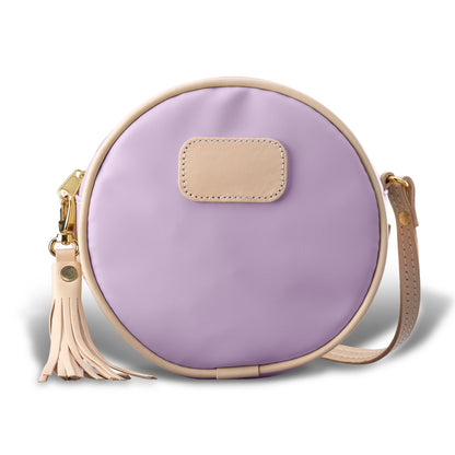 Luna (Order in any color!) Crossbodies Jon Hart Lilac Coated Canvas  