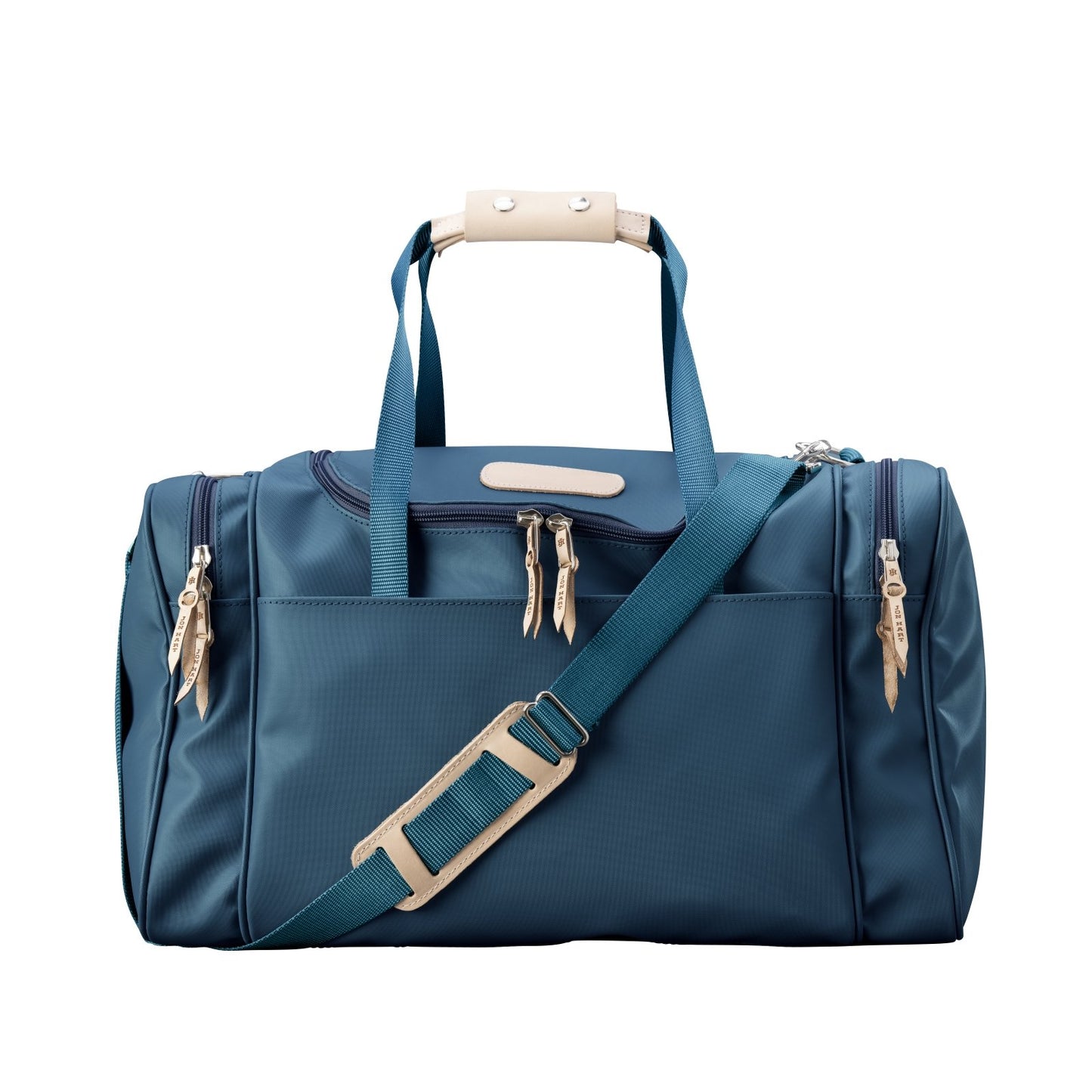 Medium Square Duffel (order in any color!) Duffel Bags Jon Hart French Blue Coated Canvas  