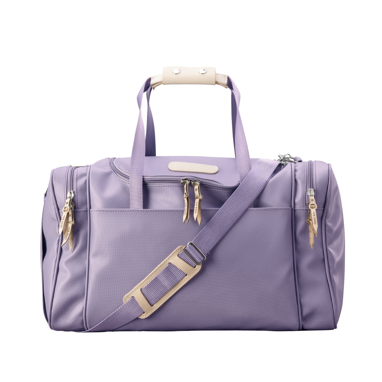 Medium Square Duffel (order in any color!) Duffel Bags Jon Hart Lilac Coated Canvas  