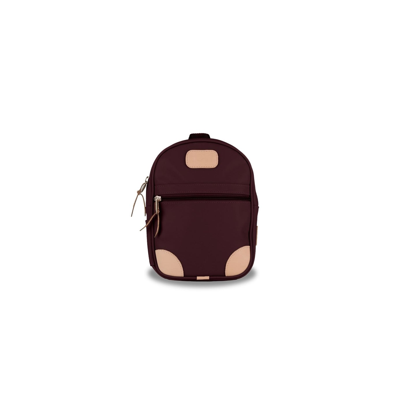 Mini Backpack (Order in any color!) Backpacks Jon Hart Burgundy Coated Canvas  