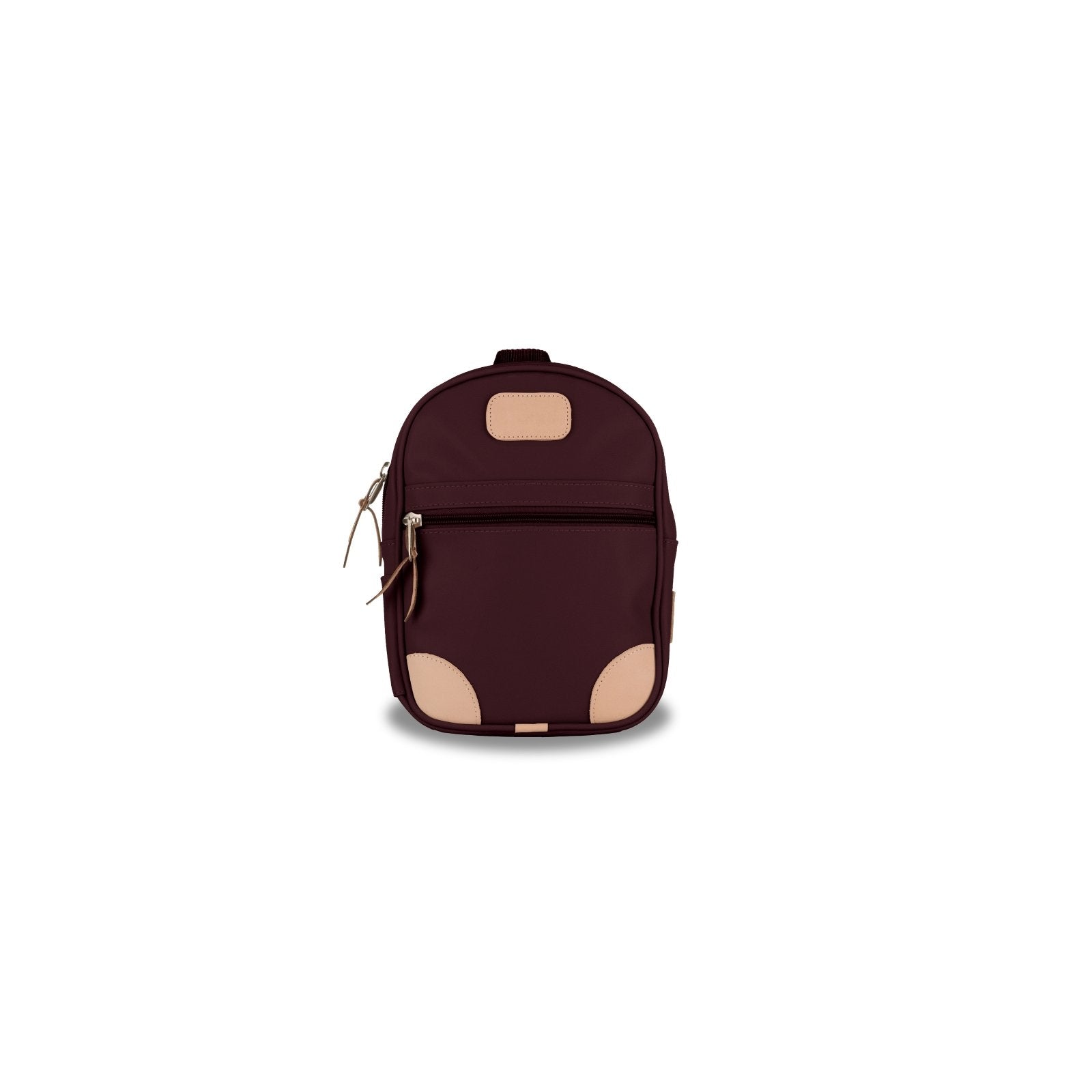 Mini Backpack (Order in any color!) Backpacks Jon Hart Burgundy Coated Canvas  