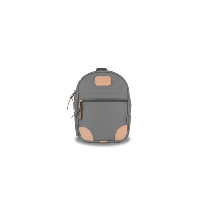 Mini Backpack (Order in any color!) Backpacks Jon Hart Slate Coated Canvas  