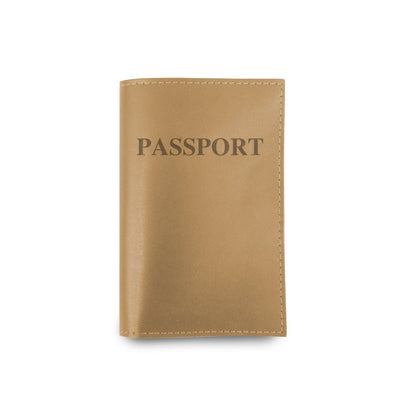 Passport Cover (Order in any color!) Card Holders Jon Hart Natural Leather  