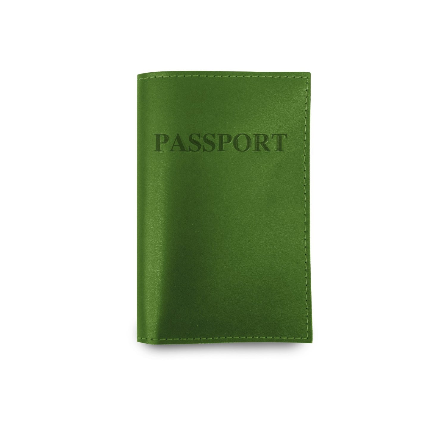 Passport Cover (Order in any color!) Card Holders Jon Hart Shamrock Leather  