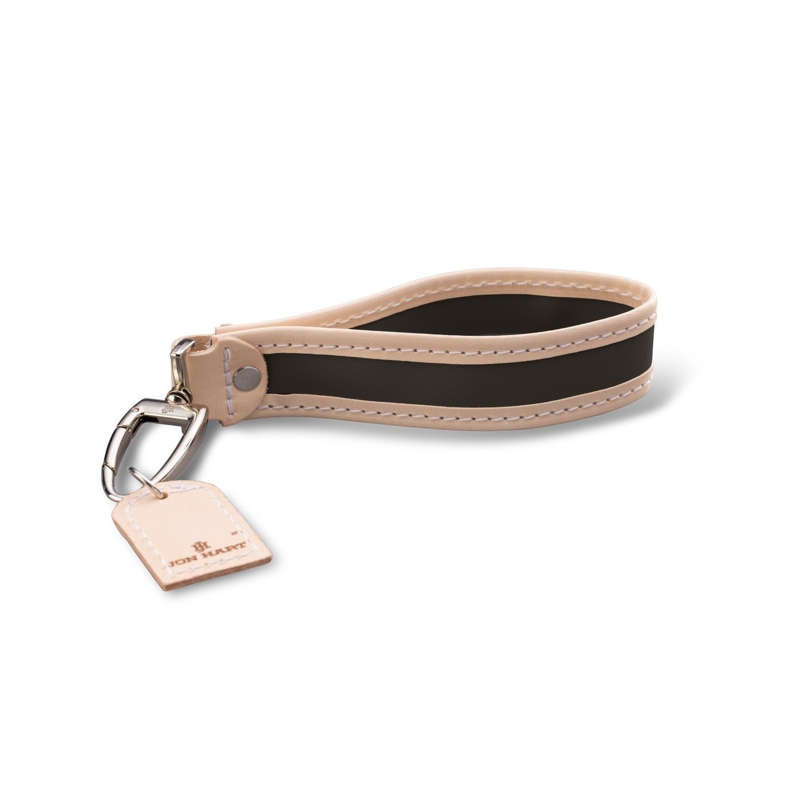 Pearl Key Fob (Order in any color!) Key Rings Jon Hart Espresso Coated Canvas  