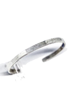 4MM Hammered Sterling Silver Cuff