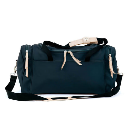 Small Square Duffel (Order in any color!) Duffel Bags Jon Hart Navy Coated Canvas  