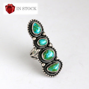 Sonoran 4 Turquoise Stone Ring