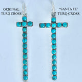 Small Turquoise Cross Pendant
