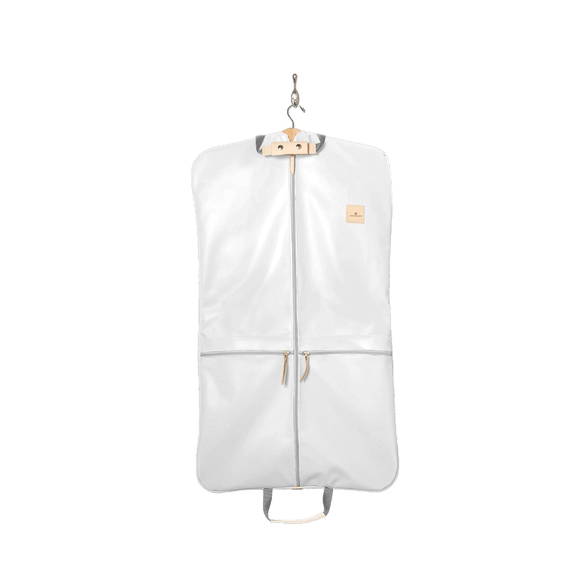 Two-Suiter (Order in any color!) Garment Bags Jon Hart White Coated Canvas  