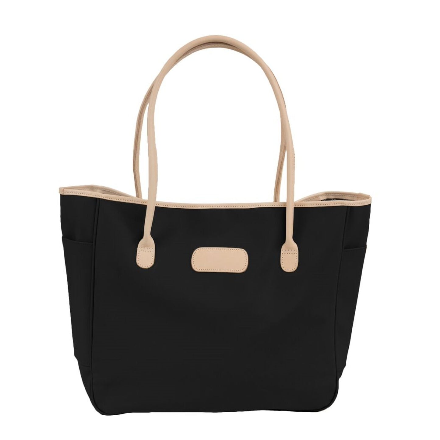 Tyler Tote (Order in any color!) Totes Jon Hart Black Coated Canvas  