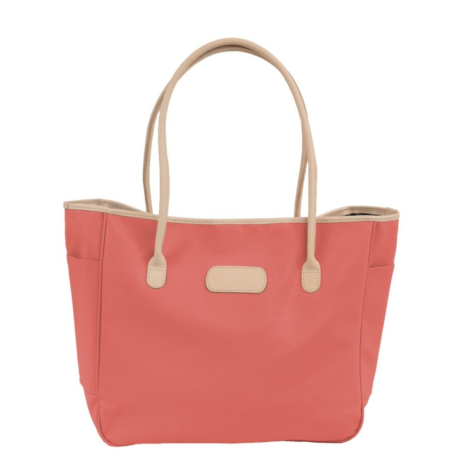 Tyler Tote (Order in any color!) Totes Jon Hart Coral Coated Canvas  